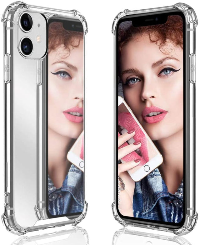 iPhone 11 TPU Air Cushion Spiegel Hoesje 4 Kleuren