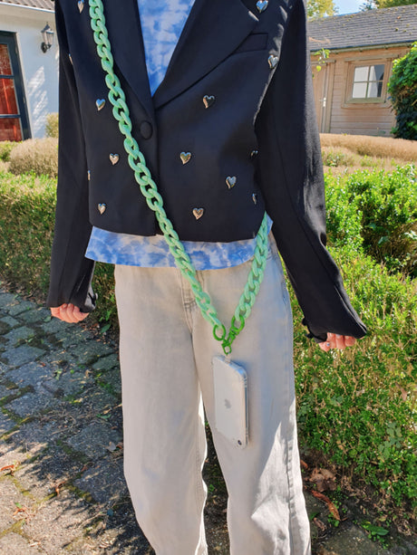 Universeel Lime Groen Telefoonkoord / -Ketting Acryl