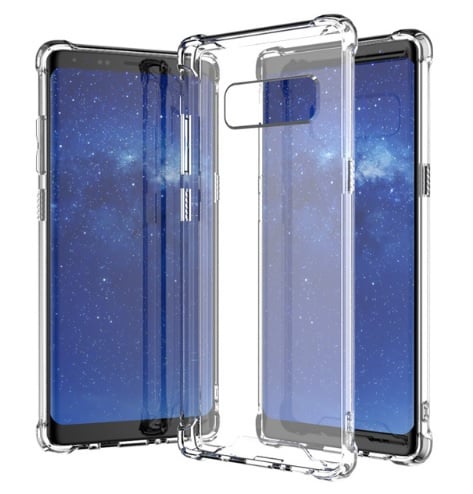 Galaxy Note 8 Transparant Soft TPU Air Cushion Hoesje