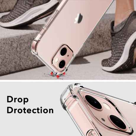 iPhone 13 Transparant Soft TPU Air Cushion Hoesje