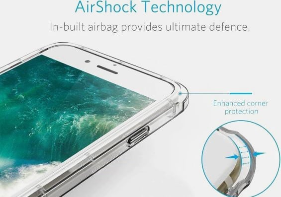 iPhone 6 / 6S TPU Hoesje Met Card Slot - Pasjesvakje