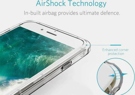 iPhone 6 / 6S TPU Hoesje Met Card Slot - Pasjesvakje