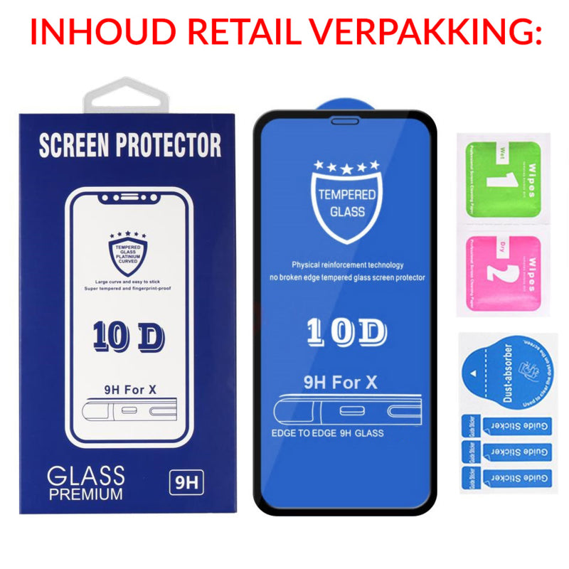 iPhone Xr Full Cover Full Glue Tempered Glass Protector