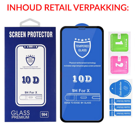 iPhone Xr Full Cover Full Glue Tempered Glass Protector