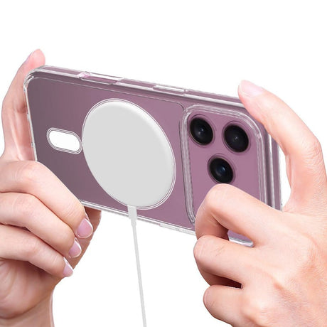 iPhone 17 Pro Max Transparant Hoesje met MagSafe - Hybrid TPU + PC