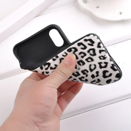 iPhone X / Xs Soft TPU Hoesje Luipaard Print