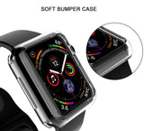 Apple Watch 4/5/6/SE 40MM/44MM Transparant Soft TPU Bumper Hoesje