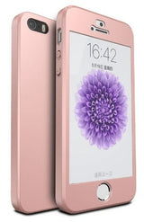 iPhone 5 / 5S / SE 360° Full Cover Case Hoesje incl. Tempered Glass