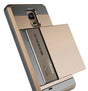 Galaxy Note 4 Slide Armor Hoesje Met Pashouder