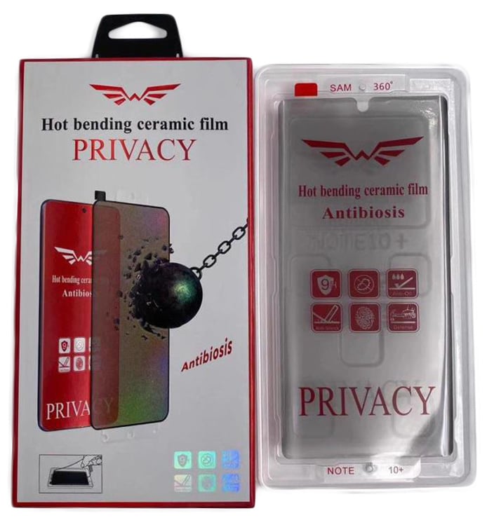 Galaxy S25 3D Flexibel Privacy Screenprotector