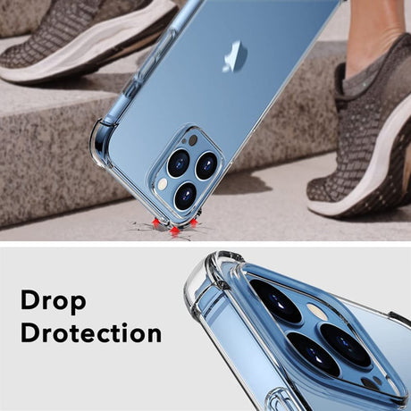 iPhone 15 Pro Transparant Soft TPU Air Cushion Hoesje