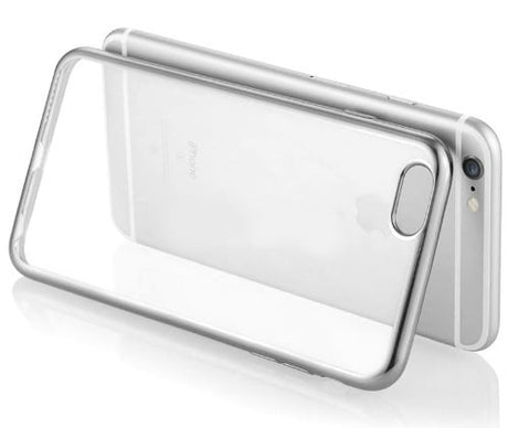 iPhone 6 Plus / 6S+ Soft TPU Hoesje Met Coating / / Grijs