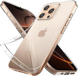 iPhone 16 Pro Premium Soft TPU Hoesje Transparant