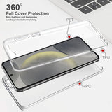 Galaxy S24 Plus 360° Ultra Clear Hybrid PC + TPU Hoesje