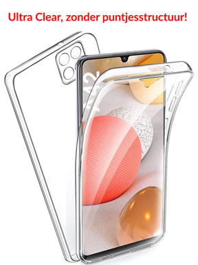 Galaxy A42 360° Ultra Clear Hybrid PC + TPU Hoesje