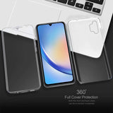 Galaxy A34 5G 360° Ultra Clear Hybrid PC + TPU Hoesje