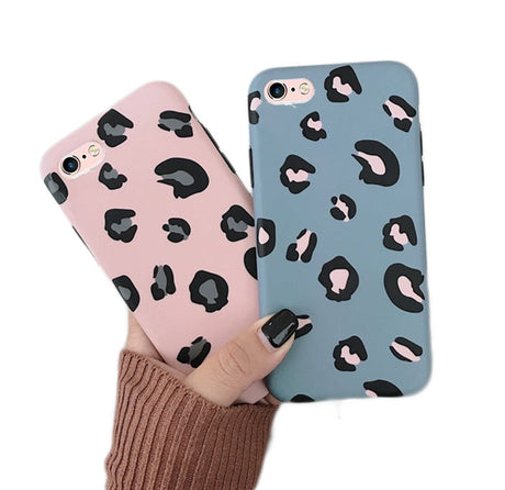 iPhone 6 / 6S Soft TPU Hoesje Luipaard Print