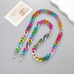 Universeel Regenboog Telefoonkoord / -Ketting Acryl