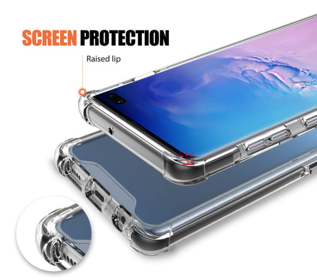 Galaxy S10 Plus Transparant Soft TPU Air Cushion Hoesje