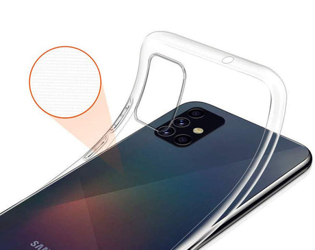 Galaxy A71 Premium Transparant Soft TPU Hoesje