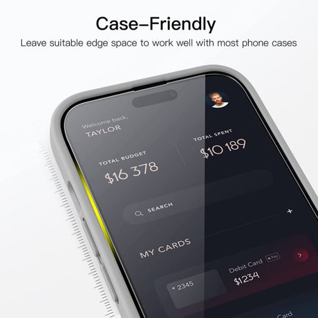 iPhone 16 Plus Tempered Glass Screen Protector