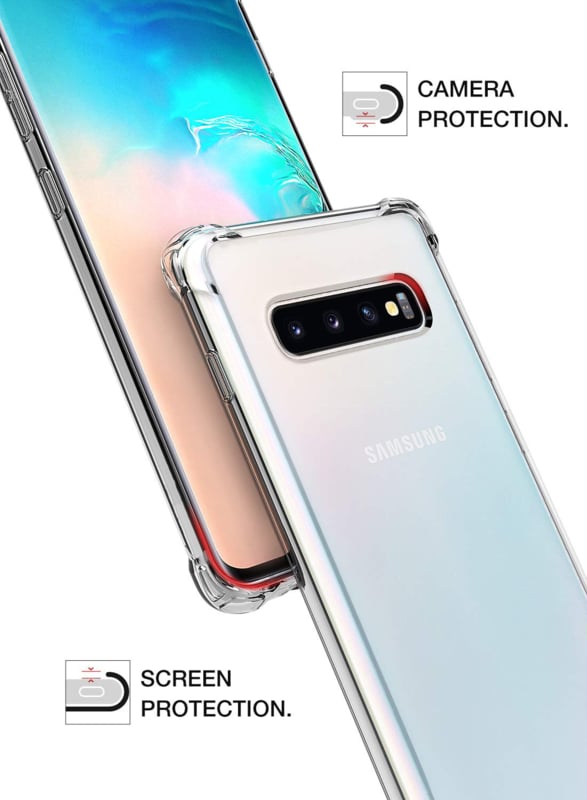 Galaxy S10 Plus Ultra Hybrid Air Bumper Case TPU + PC
