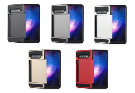 Galaxy S20 Plus Slide Armor Hoesje Met Pashouder