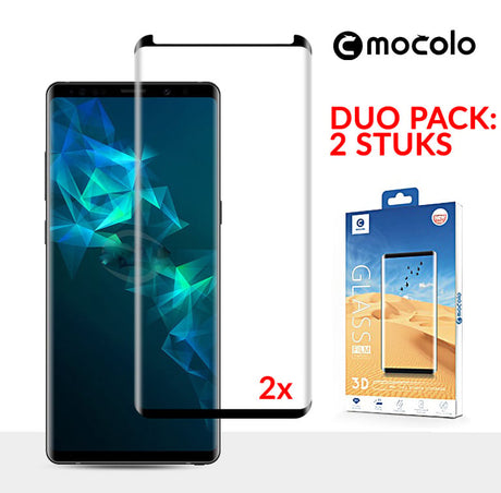 2 STUKS Note 9 Mocolo Premium 3D Case Friendly Tempered Glass Protector