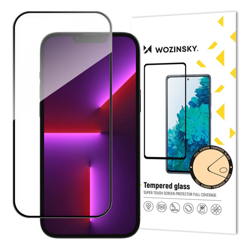 iPhone 17 Air Full Cover Full Glue Tempered Glass Protector
