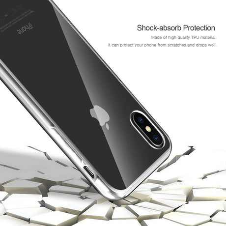 iPhone X / Xs 360° Ultra Clear Hybrid PC + TPU Hoesje