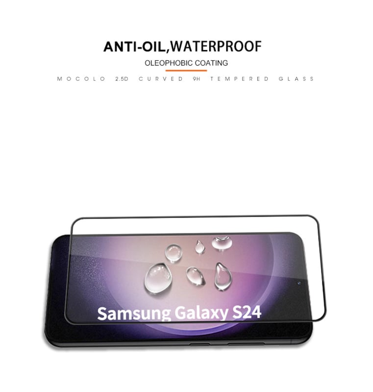 Galaxy S23 FE Premium Full Cover Tempered Glass Protector