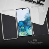 Galaxy S20 Plus 360° Ultra Clear Hybrid PC + TPU Hoesje