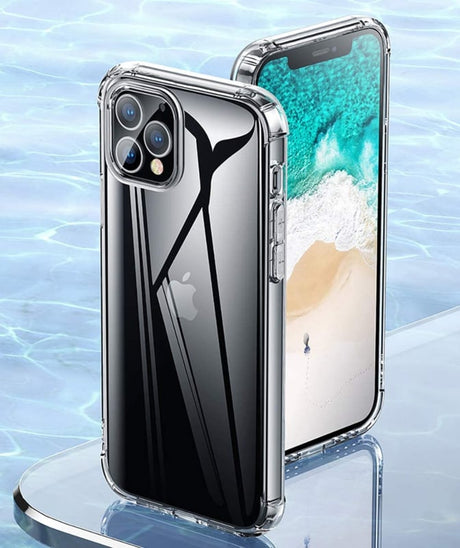 iPhone 12 Pro Max Transparant Soft TPU Air Cushion Hoesje