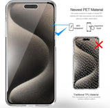 iPhone 16 Pro 360° Ultra Clear Hybrid PC + TPU Hoesje