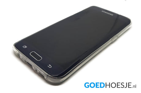 Galaxy S7 Edge Soft TPU Hoesje Marmer Design Dark & Wild