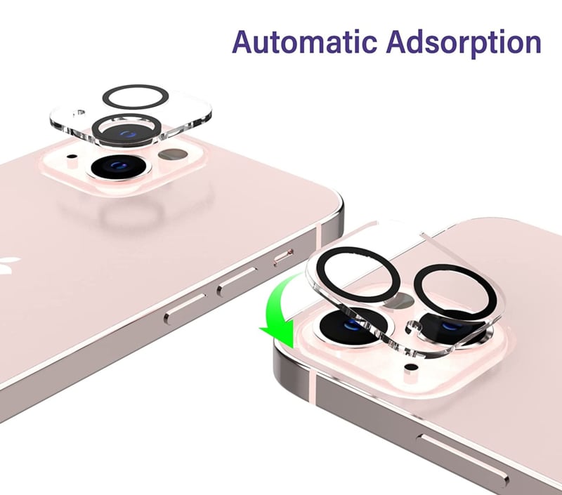 iPhone 15 Plus Camera Lens Tempered Glass Protector