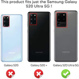 Galaxy S20 Ultra 360° Full Cover Transparant TPU Hoesje