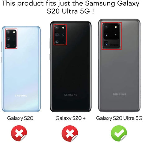 Galaxy S20 Ultra 360° Full Cover Transparant TPU Hoesje