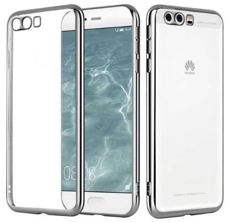 Huawei P10 Soft TPU Hoesje Met Coating / / Grijs