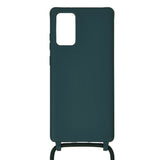 Galaxy Note 10 Crossbody TPU Hoesje met Koord Groen