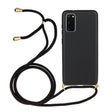 Galaxy S24 Plus Crossbody TPU Hoesje met Koord Zwart