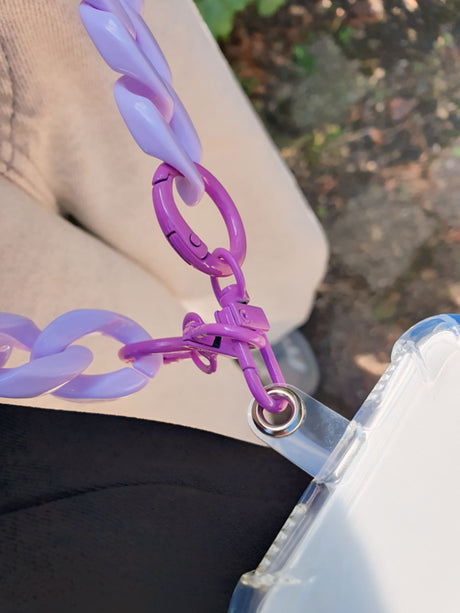 Universeel Regenboog Telefoonkoord / -Ketting Acryl