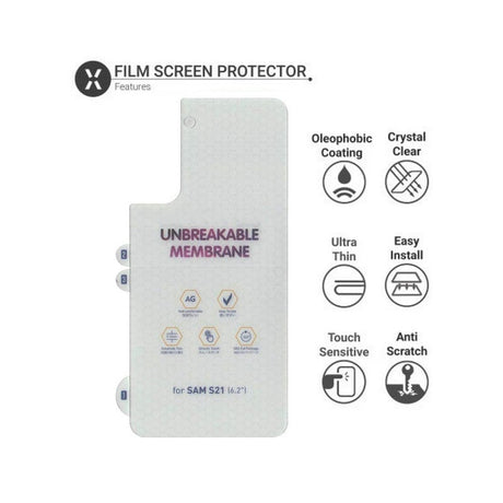 Galaxy S24 Premium 3D Curved Folie Achterkant Protector