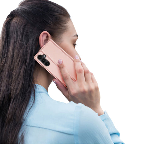 Galaxy S24 Dux Ducis Skin Pro Flip Case Roze