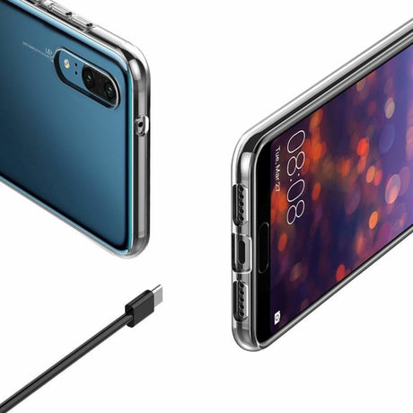 Huawei P20 Premium Transparant Soft TPU Hoesje