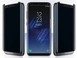 Galaxy S9 Plus Privacy Case Friendly Tempered Glass Screen Protector