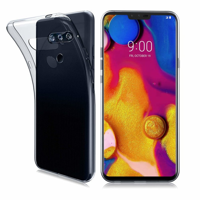 LG V40 Premium Soft TPU Hoesje Transparant