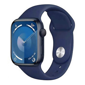 Apple Watch Siliconen Bandje Donkerblauw 49/46/45/44mm