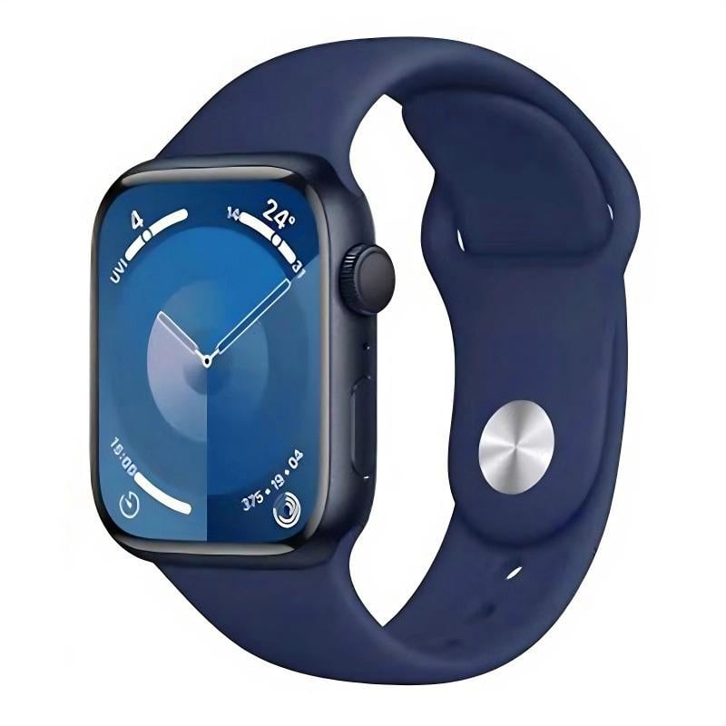 Apple Watch Siliconen Bandje Donkerblauw 42/41/40/38mm