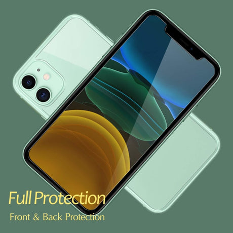 iPhone 12 Mini Front + Back Tempered Glass Protector